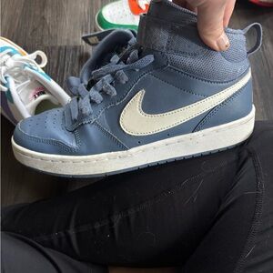 Nike Gray High-Top Sneakers